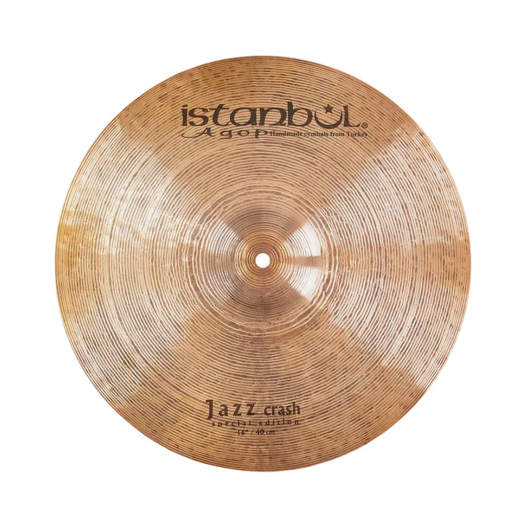 Istanbul Agop 16" Special Edition Jazz Crash Cymbals Sky Music