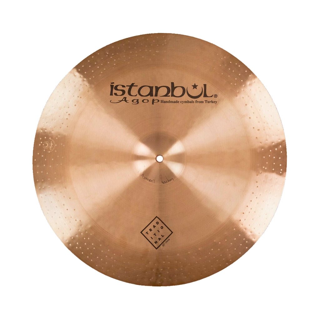 Istanbul Agop 22" Traditional China with Rivets Cymbals Sky Music