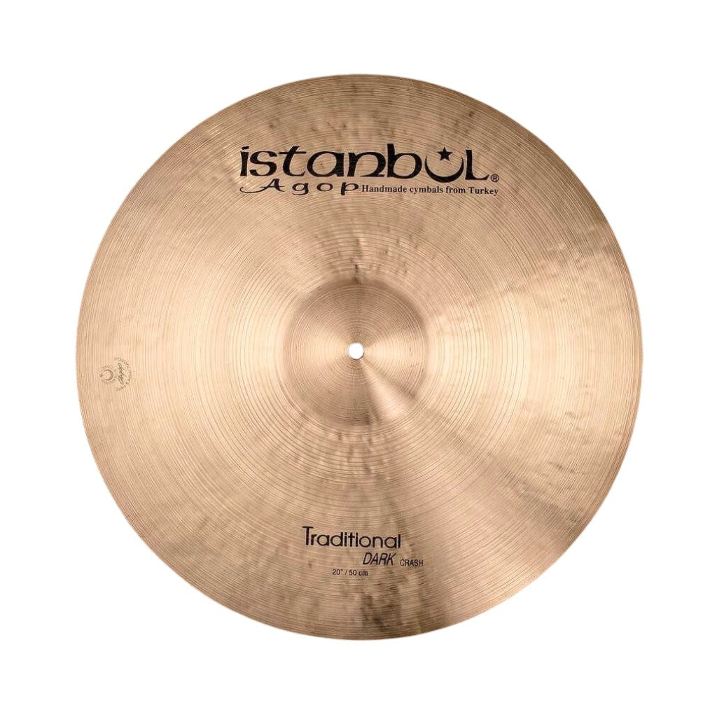 Istanbul Agop DC20 Traditional Dark Crash 20" Crash Cymbals Sky Music