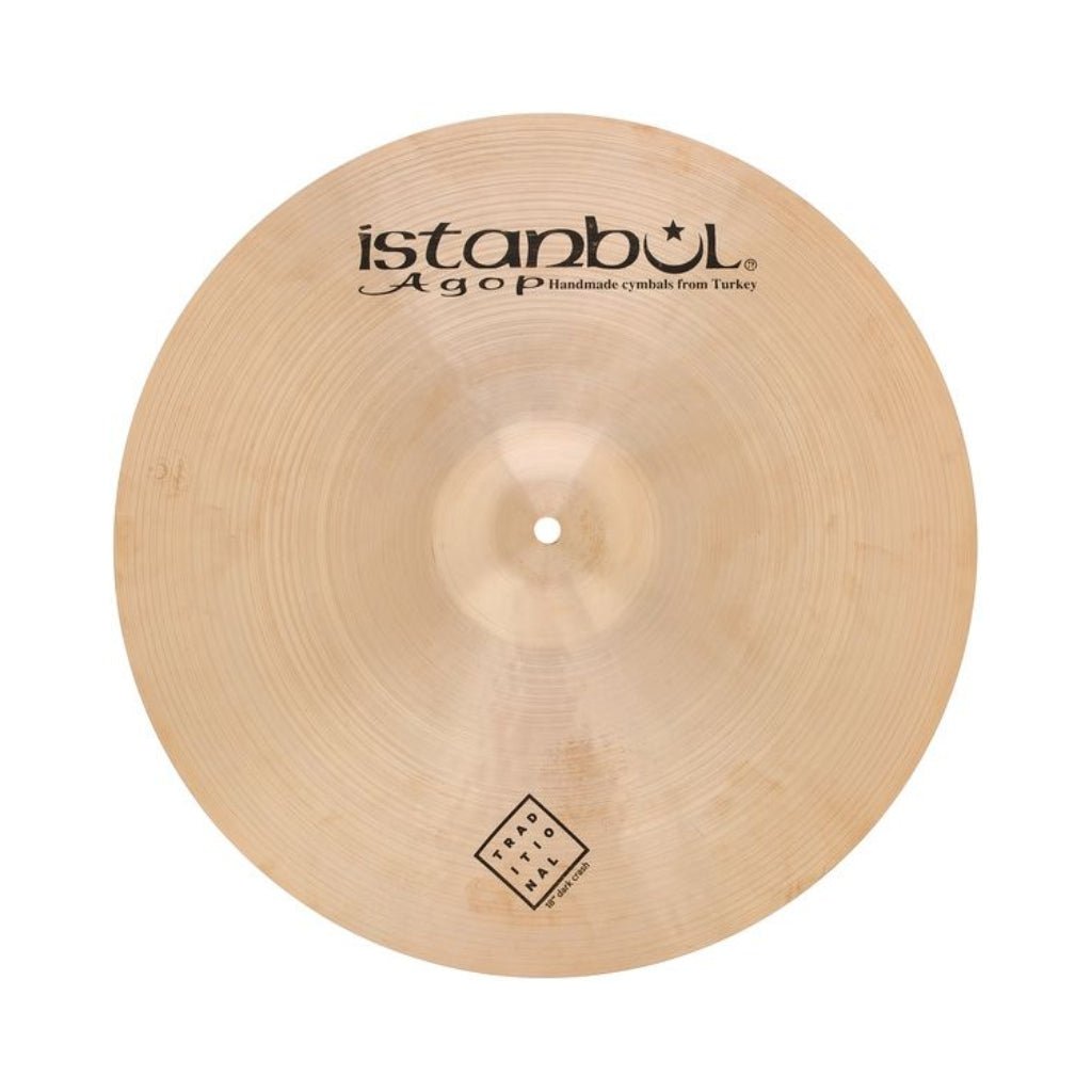 Istanbul Agop Traditional Dark Crash Cymbal - 18 inches Cymbals Sky Music