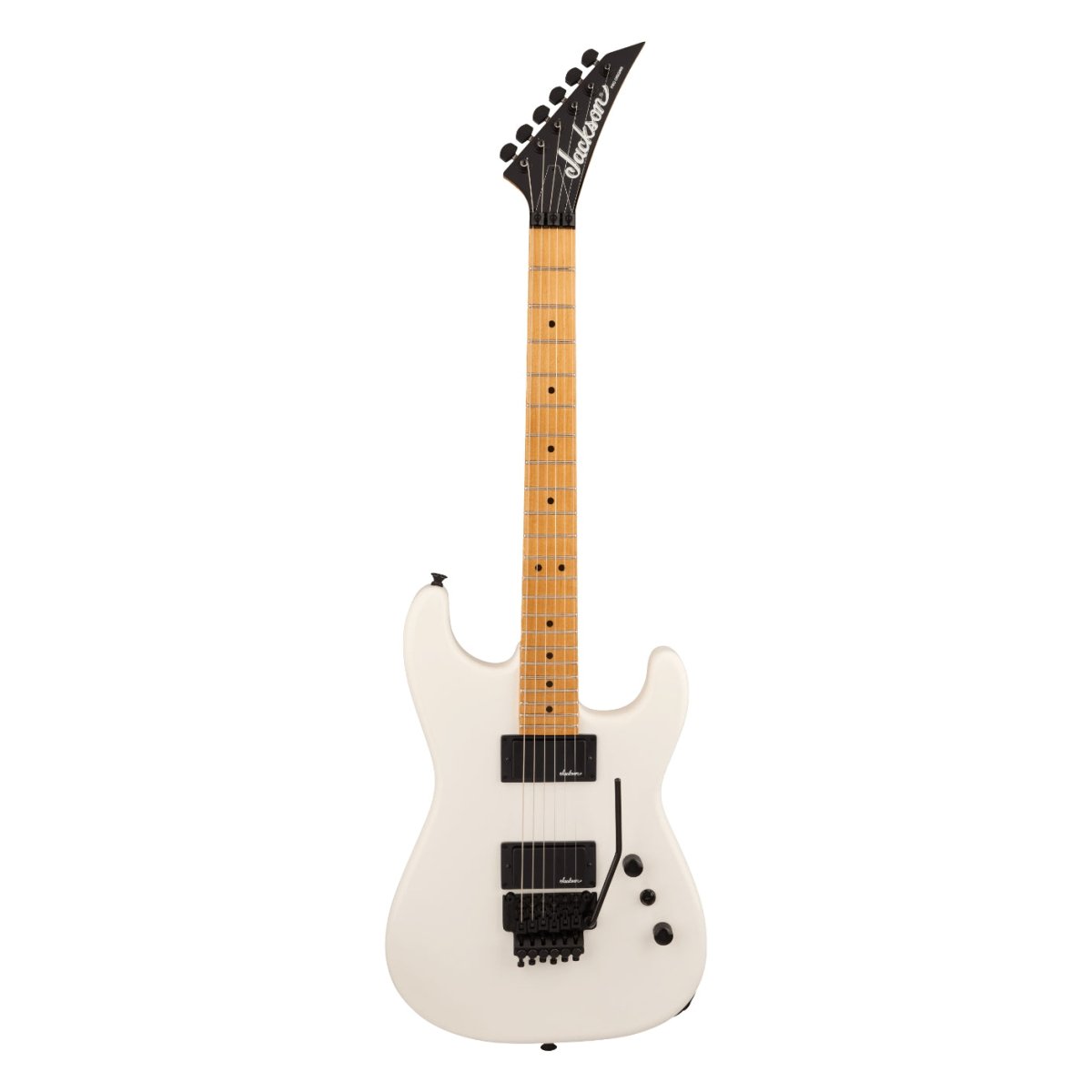 Jackon Pro Origins 1985 San Dimas SD1 HH FR Electric Guitar - Snow White, Maple Fingerboard Electric Guitars Sky Music
