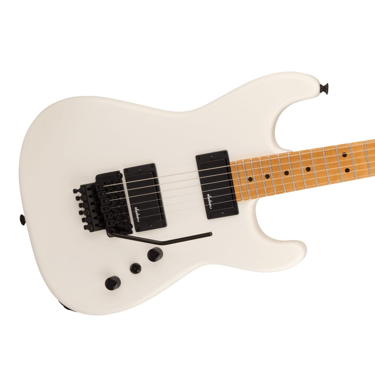 Jackon Pro Origins 1985 San Dimas SD1 HH FR Electric Guitar - Snow White, Maple Fingerboard Electric Guitars Sky Music