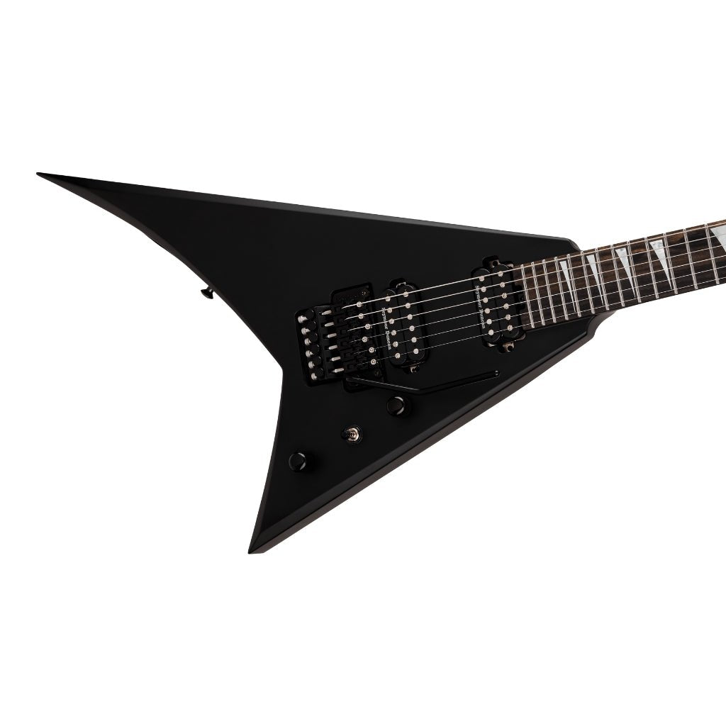 Jackson American Series Rhoads RR24 Electric Guitar - Satin Black, Ebony Fingerboard Electric Guitars Sky Music
