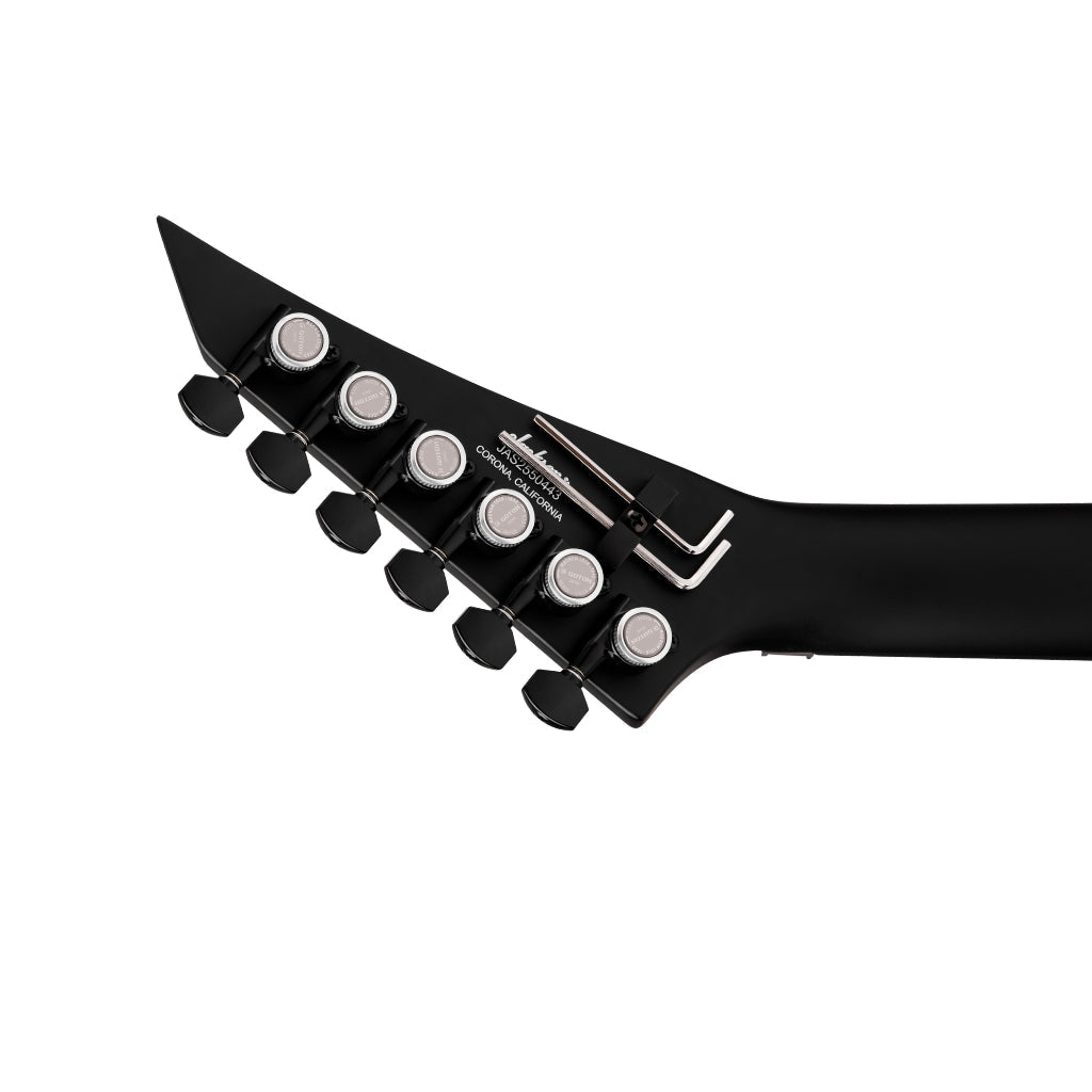 Jackson American Series Rhoads RR24 Electric Guitar - Satin Black, Ebony Fingerboard Electric Guitars Sky Music