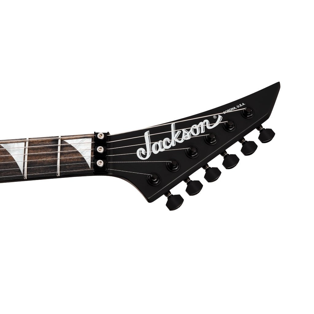 Jackson American Series Rhoads RR24 Electric Guitar - Satin Black, Ebony Fingerboard Electric Guitars Sky Music