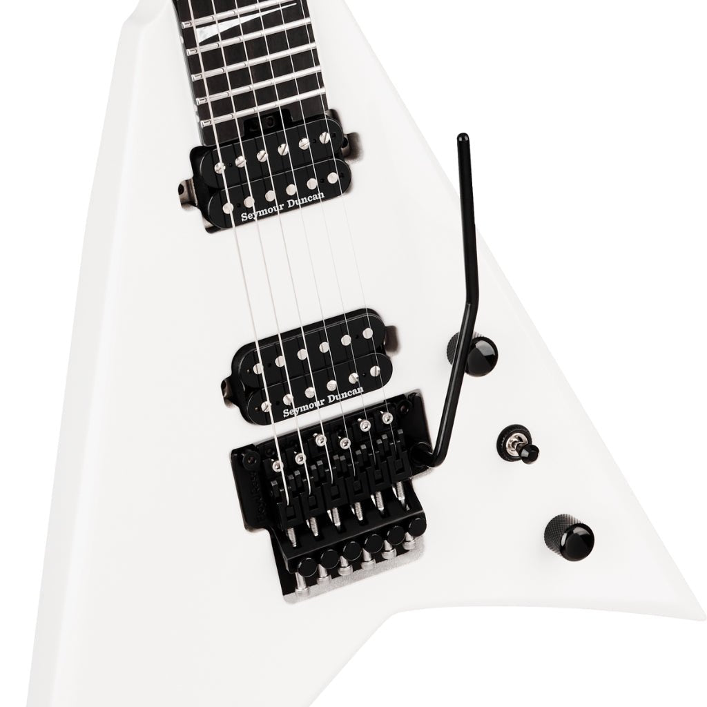 Jackson American Series Rhoads RR24 Electric Guitar - Snow White, Ebony Fingerboard Electric Guitars Sky Music