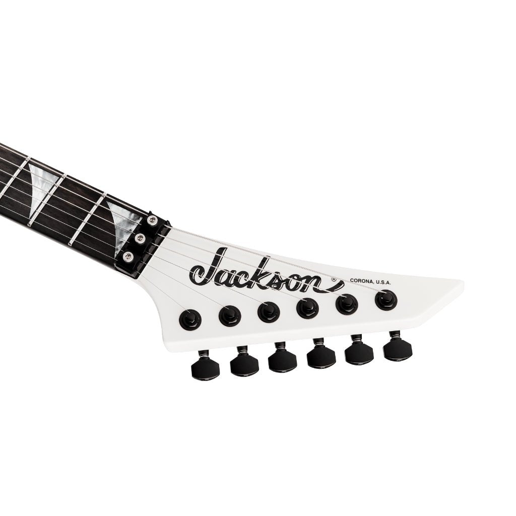 Jackson American Series Rhoads RR24 Electric Guitar - Snow White, Ebony Fingerboard Electric Guitars Sky Music
