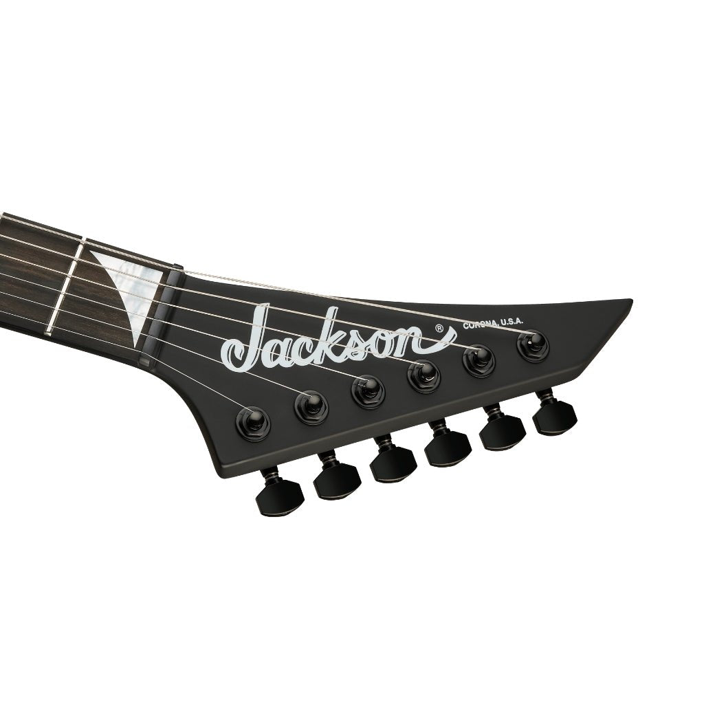 Jackson American Series Rhoads RR24 HT Electric Guitar - Satin Black, Ebony Fingerboard Electric Guitars Sky Music
