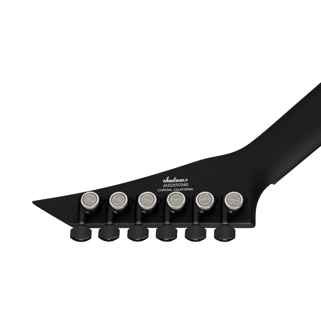 Jackson American Series Rhoads RR24 HT Electric Guitar - Satin Black, Ebony Fingerboard Electric Guitars Sky Music