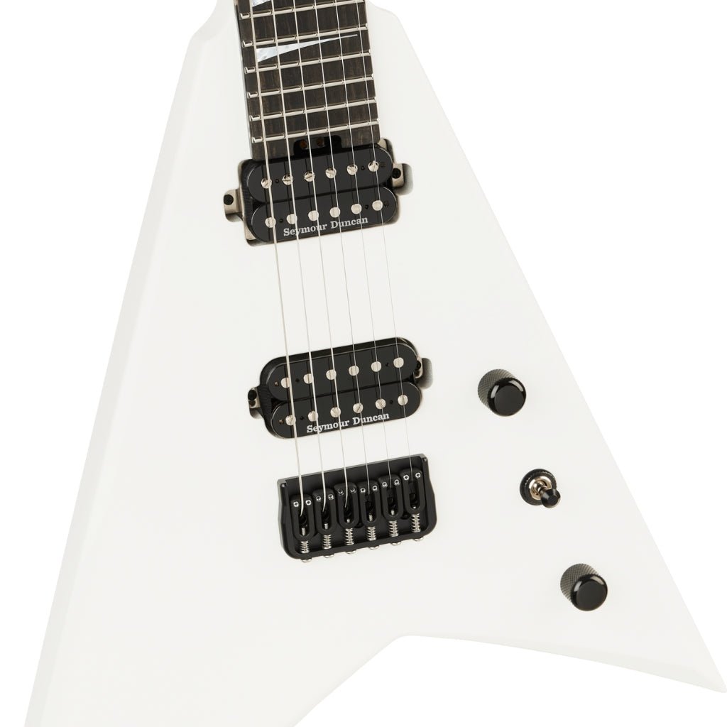 Jackson American Series Rhoads RR24 HT Electric Guitar - Snow White, Ebony Fingerboard Electric Guitars Sky Music