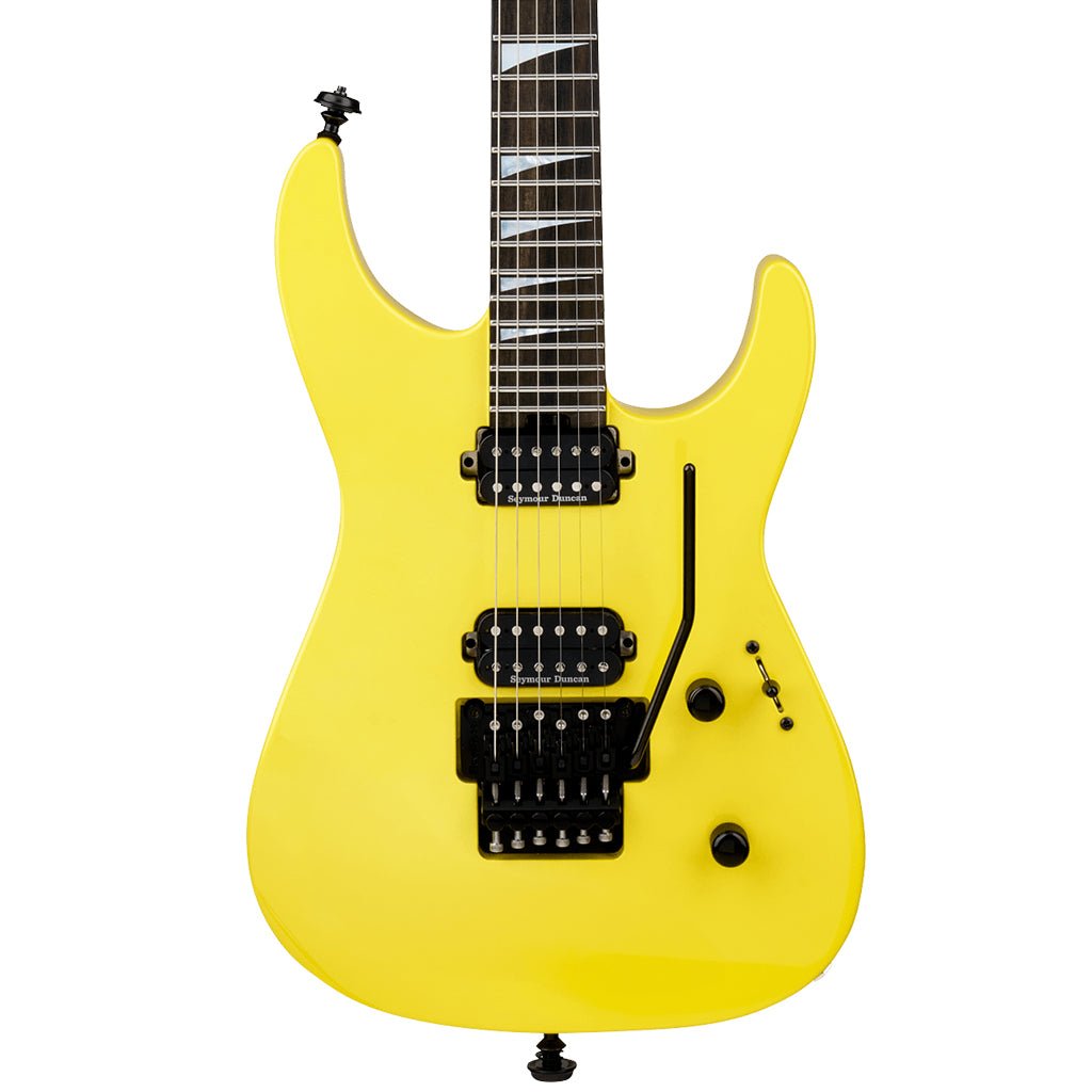 Jackson American Series Soloist SL2 DX Electric Guitar Ebony Fingerboard Lemon Ice Electric Guitars Sky Music