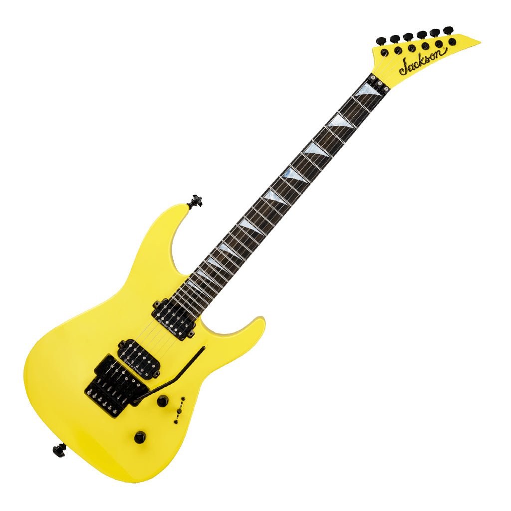 Jackson American Series Soloist SL2 DX Electric Guitar Ebony Fingerboard Lemon Ice Electric Guitars Sky Music