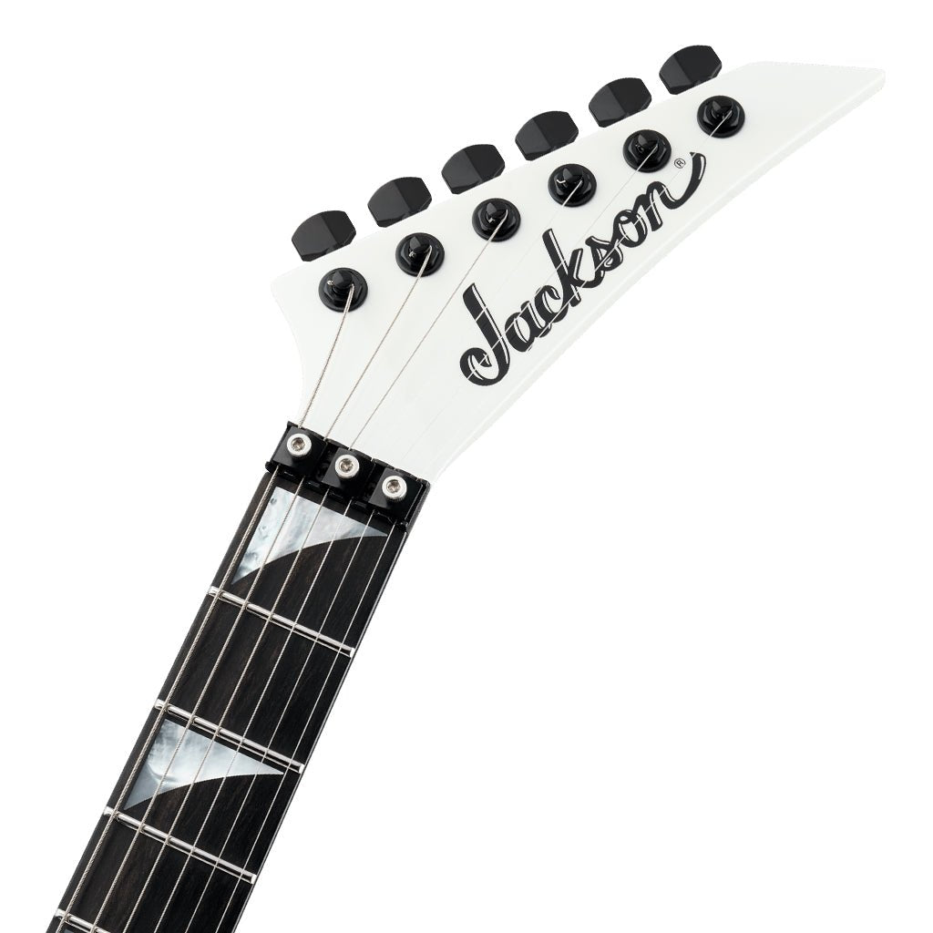 Jackson American Series Soloist SL2 DX Electric Guitar Ebony Fingerboard Snow White Electric Guitars Sky Music