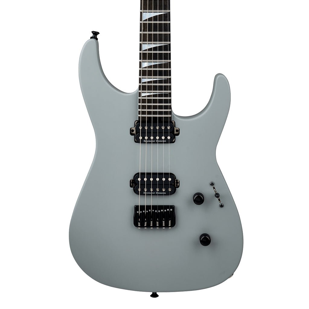 Jackson American Series Soloist SL2 DX HT Electric Guitar Ebony Fingerboard Satin Porsche Gray Electric Guitars Sky Music