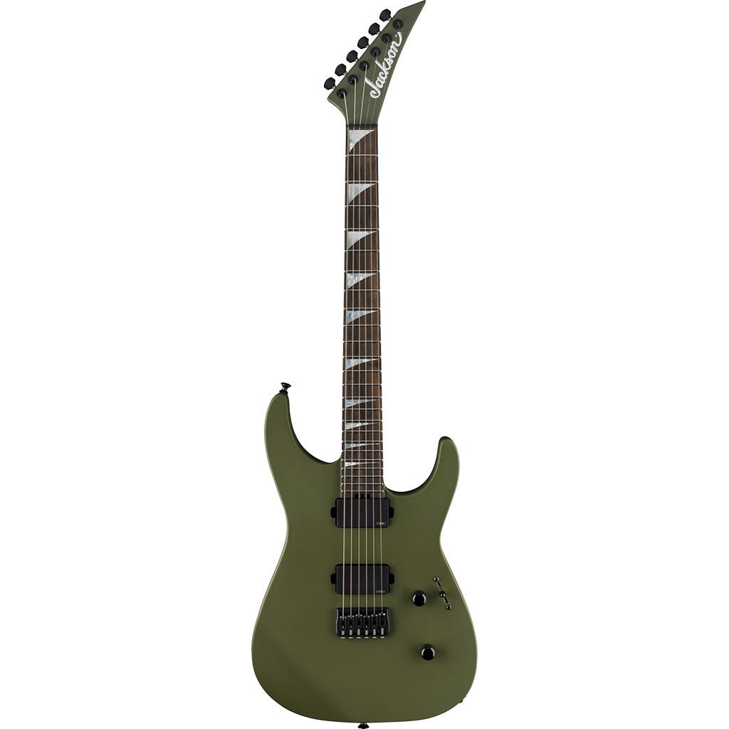 Jackson American Series Soloist SL2 HT in Matte Army Drab Electric Guitars Sky Music
