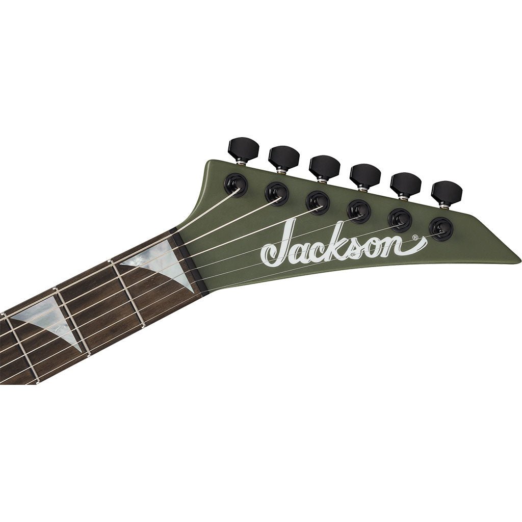 Jackson American Series Soloist SL2 HT in Matte Army Drab Electric Guitars Sky Music