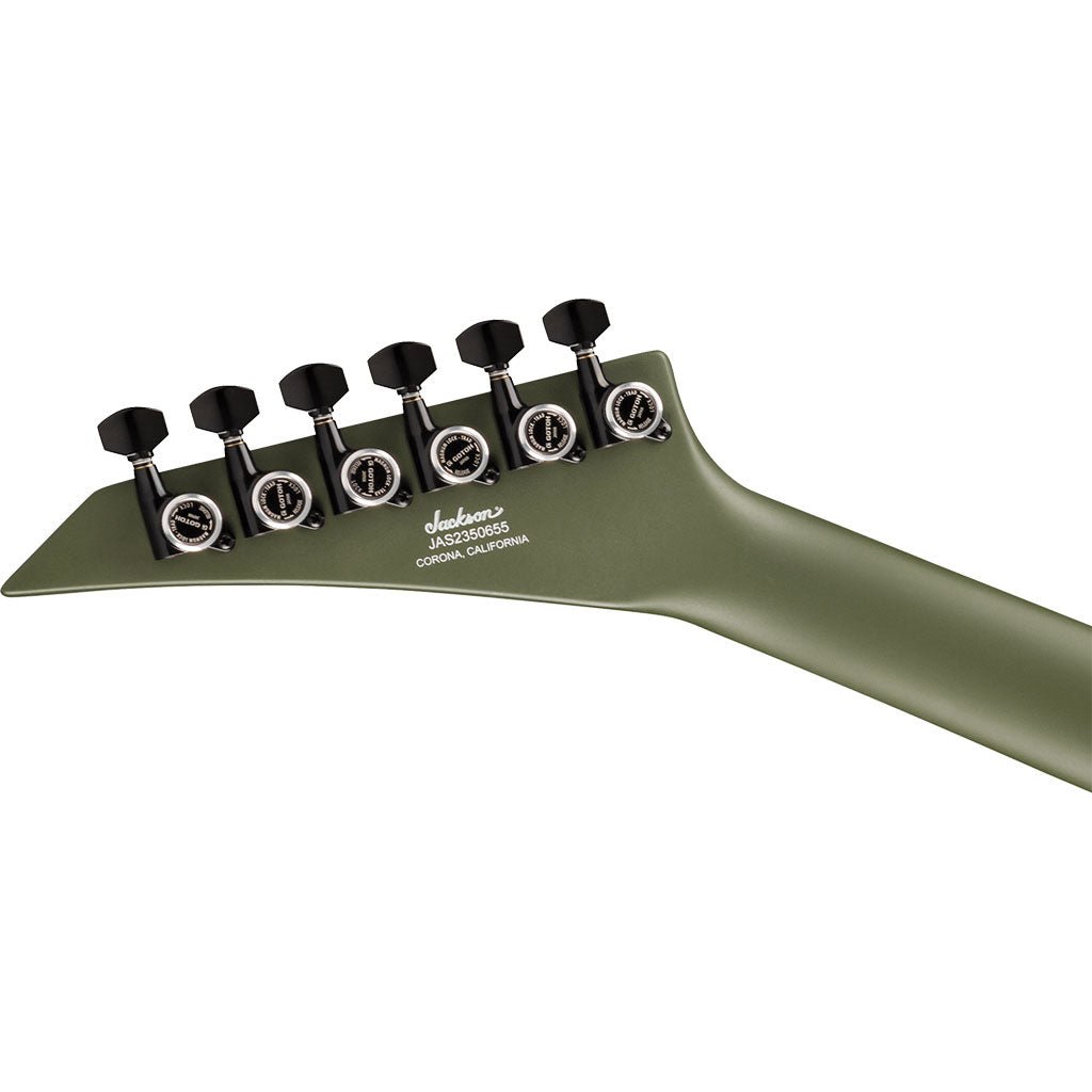 Jackson American Series Soloist SL2 HT in Matte Army Drab Electric Guitars Sky Music