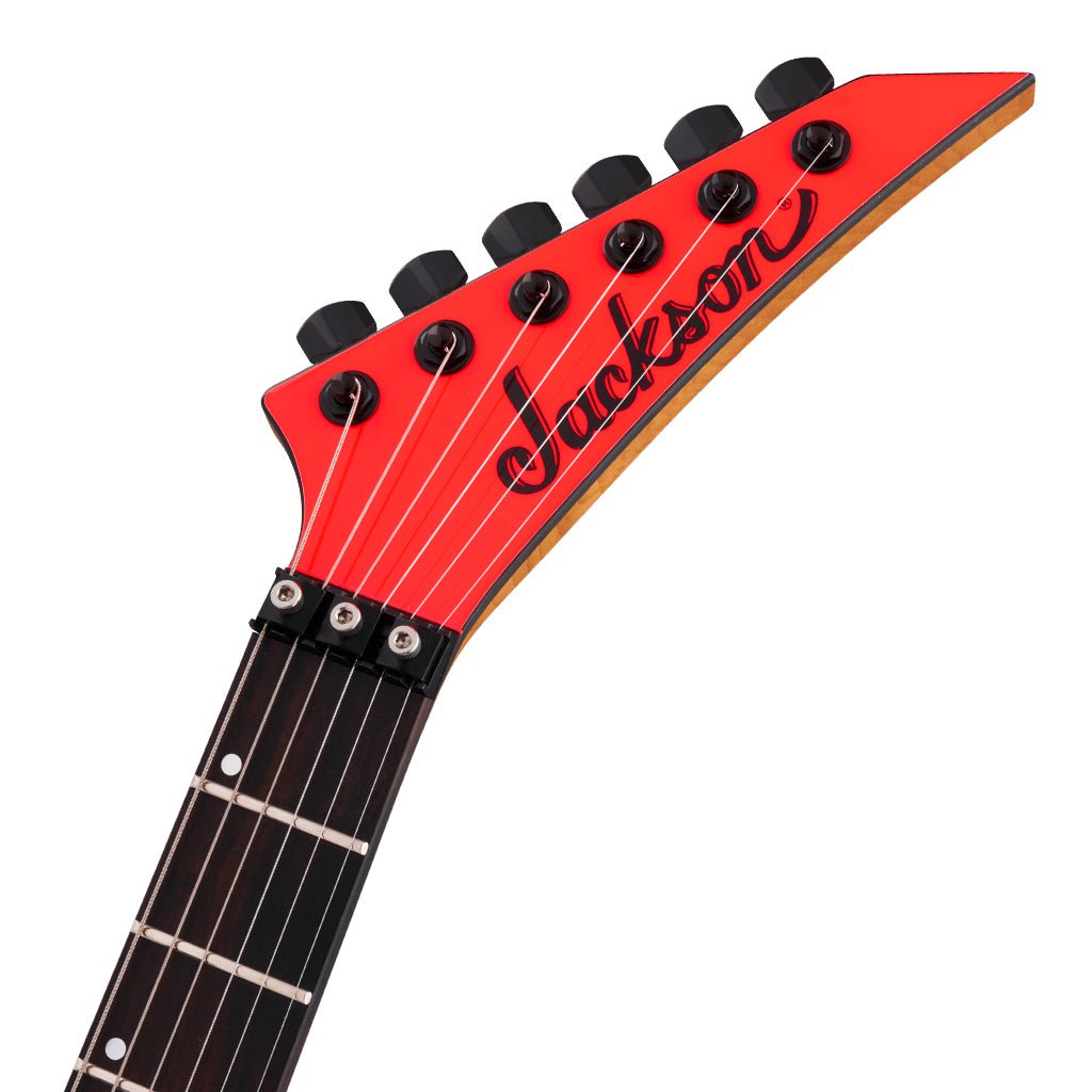 Jackson American Series Virtuoso Electric Guitar Streaked Ebony Fingerboard Rocket Red Electric Guitars Sky Music