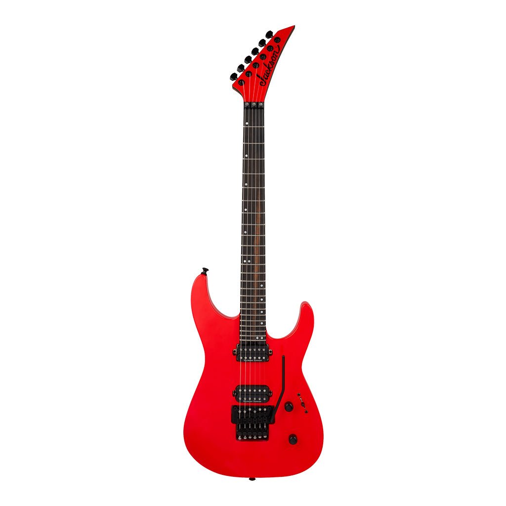 Jackson American Series Virtuoso Electric Guitar Streaked Ebony Fingerboard Rocket Red Electric Guitars Sky Music