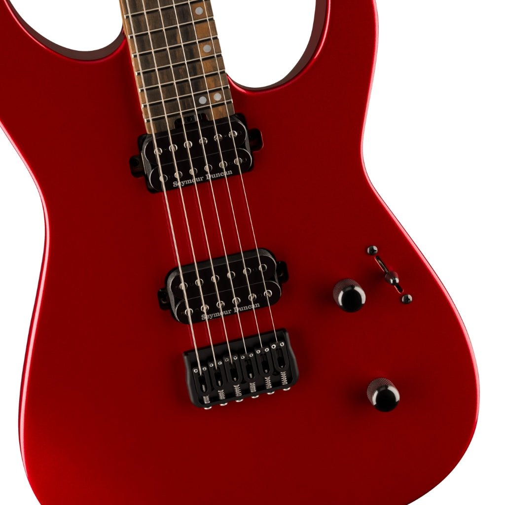 Jackson American Series Virtuoso Hardtail with Streaked Ebony Fingerboard - Red Crystal Electric Guitars Sky Music