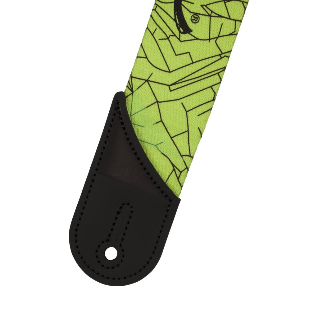 Jackson Cracked Mirror Strap - Green Guitar Straps Sky Music