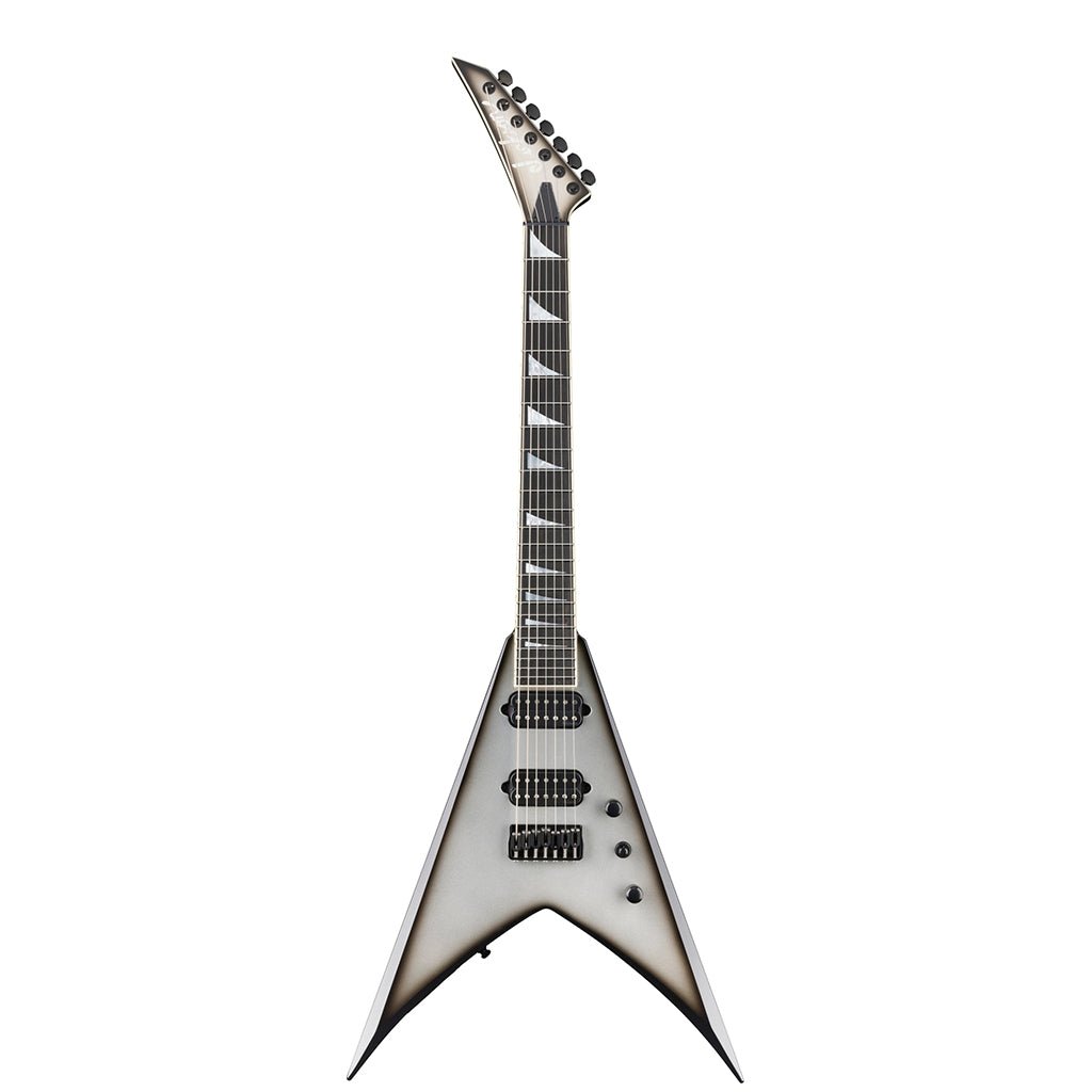 Jackson Custom Shop USA Special Edition King V 7 String Silverburst Electric Guitars Sky Music
