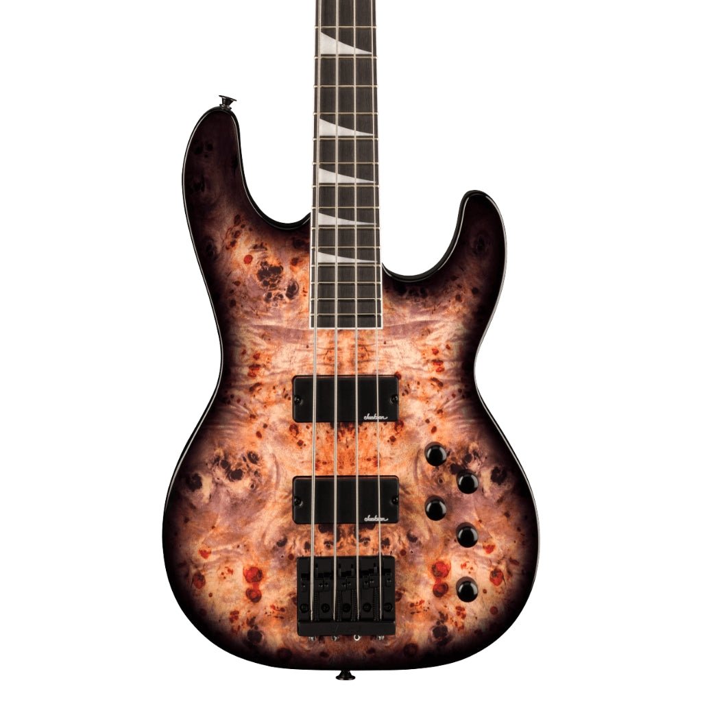 Jackson JS Series Concert Bass CB JS3P in Transparent Black Burst Bass Guitars Sky Music