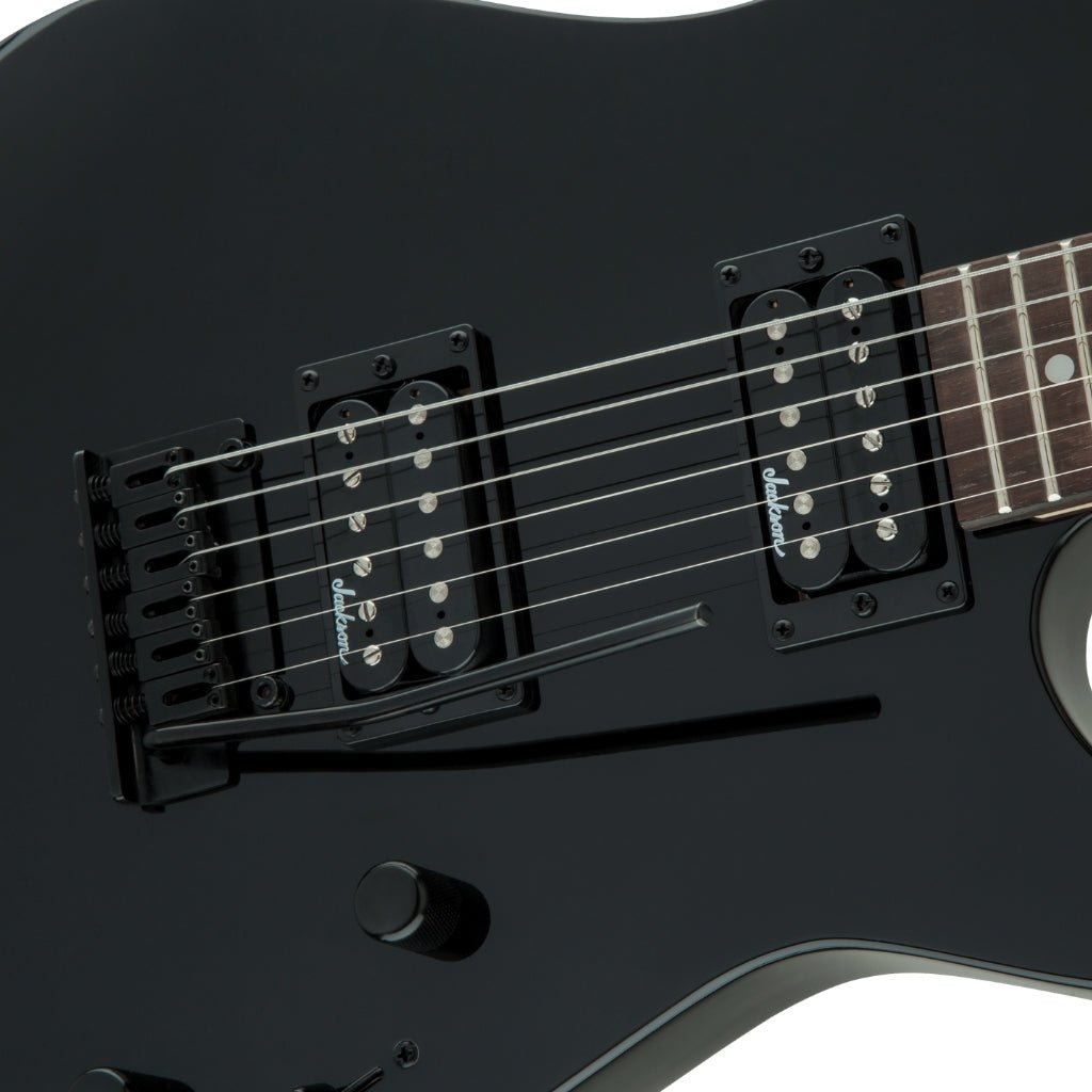 Jackson JS Series Dinky JS11 Electric Guitar - Gloss Black, Amaranth Fingerboard Electric Guitars Sky Music