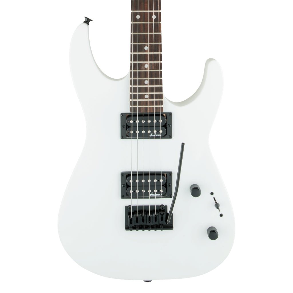 Jackson JS Series Dinky JS11 Electric Guitar - Snow White, Amaranth Fingerboard Electric Guitars Sky Music