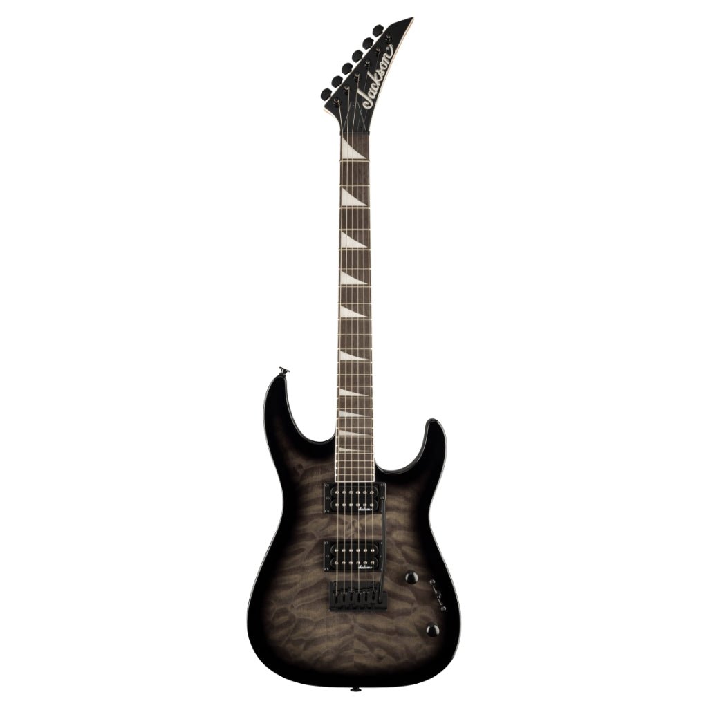 Jackson JS Series Dinky JS20 DKQ 2PT in Transparent Black Burst Electric Guitars Sky Music