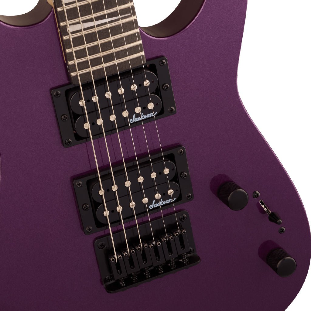 Jackson JS Series Dinky Minion JS1X Amaranth Fingerboard Electric Guitar - Pavo Purple Electric Guitars Sky Music
