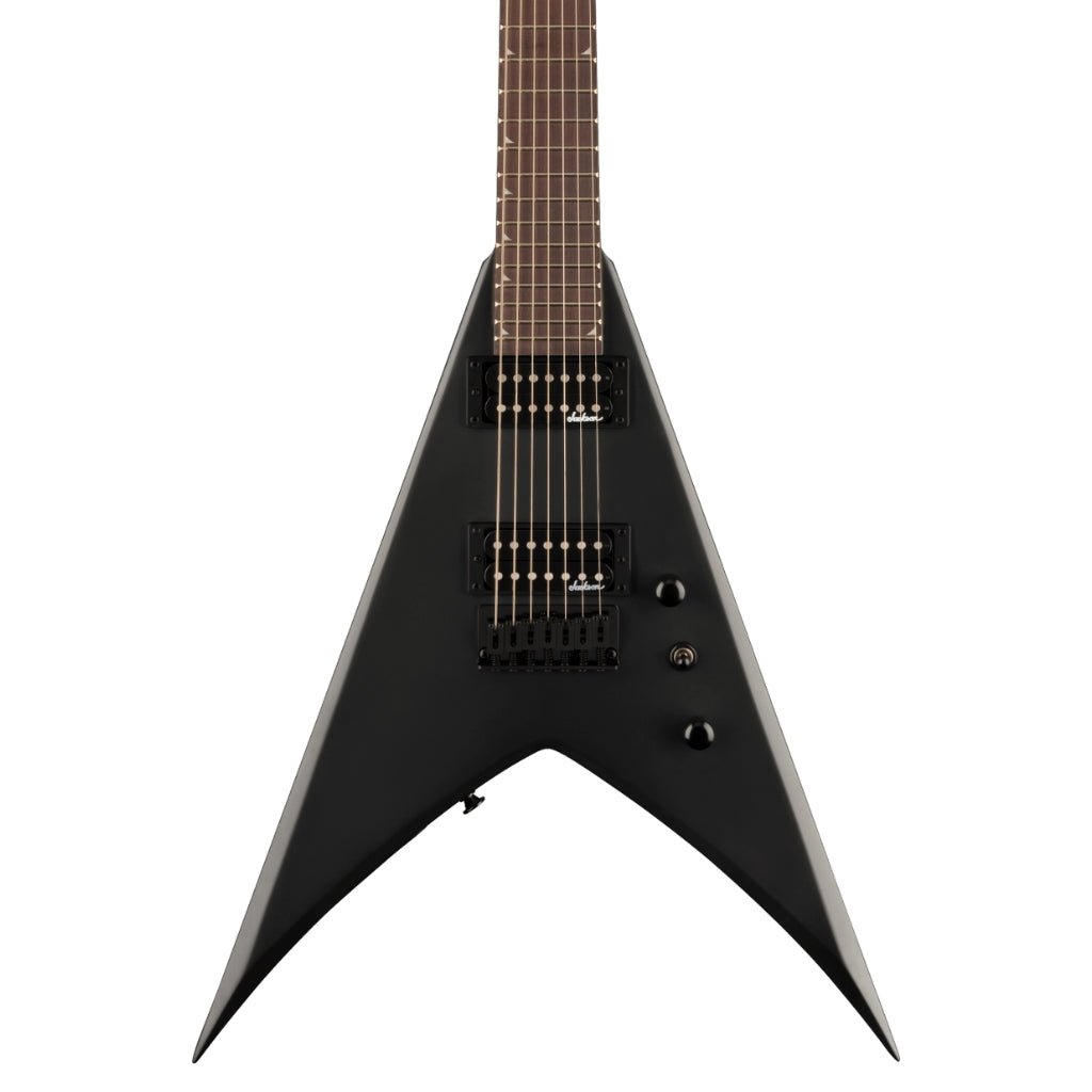 Jackson JS Series King V JS22-7 KV HT in Satin Black Electric Guitars Sky Music