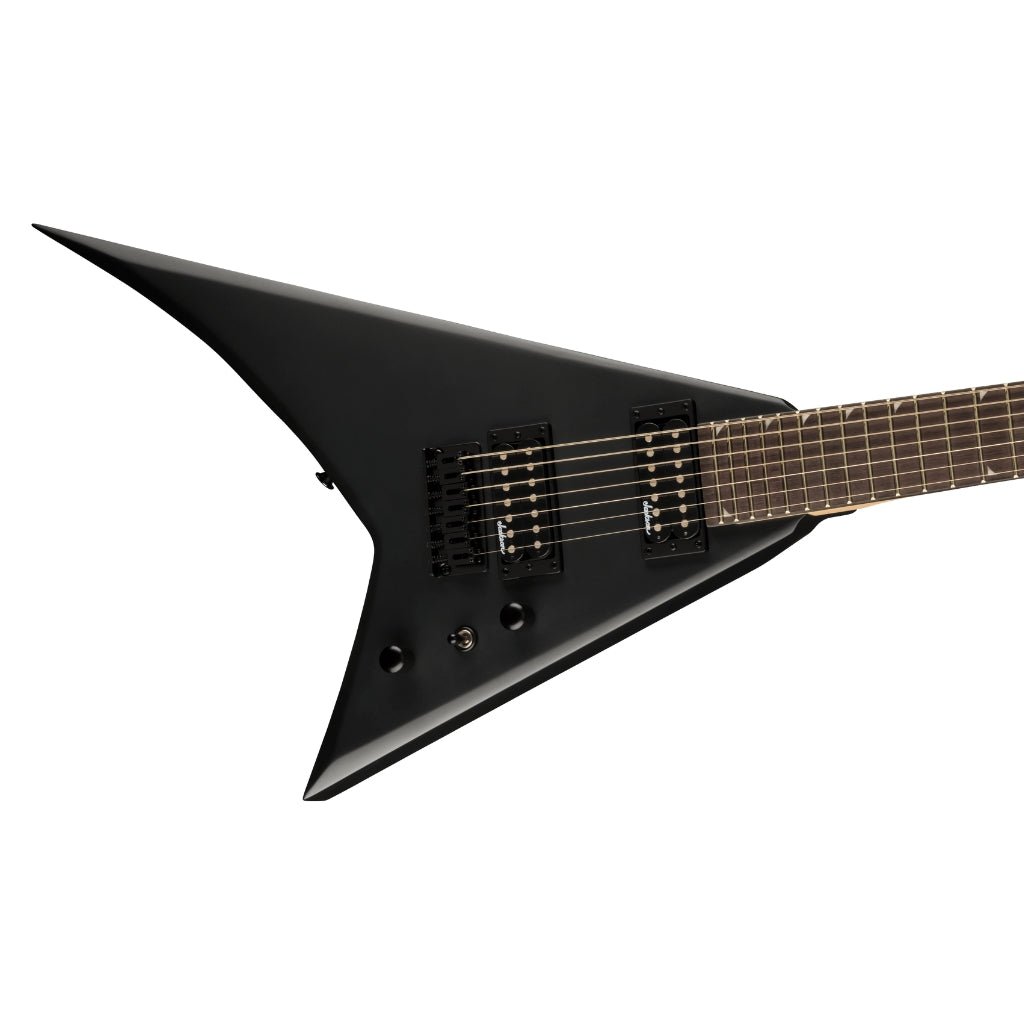 Jackson JS Series Rhoads JS22-7 RR HT in Satin Black Electric Guitars Sky Music
