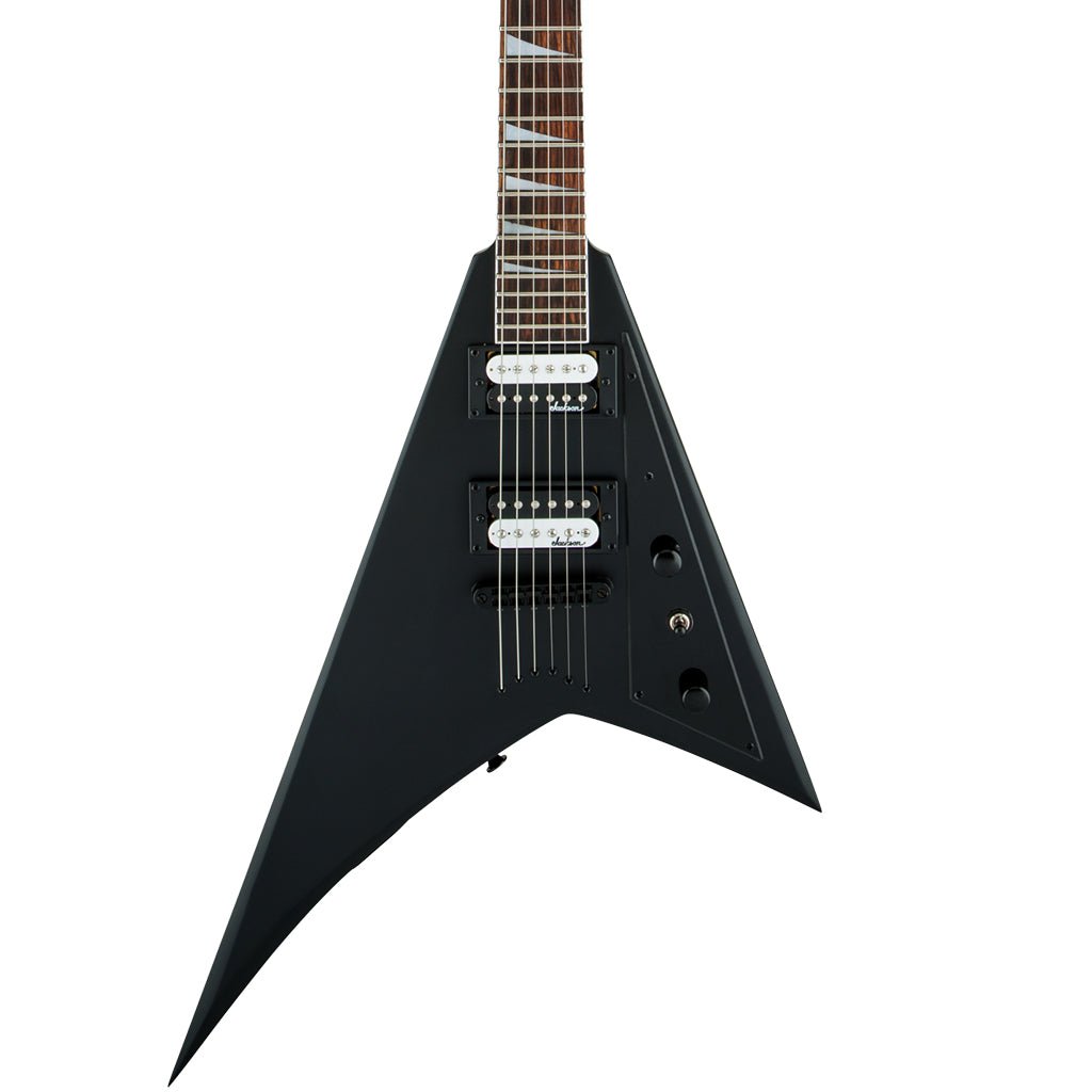 Jackson JS Series Rhoads JS32T Electric Guitar - Satin Black, Amaranth Fingerboard Electric Guitars Sky Music