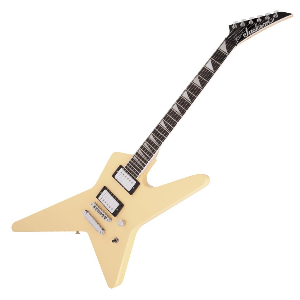 Jackson JS Series Signature Gus G. Star JS32T Electric Guitar - Ivory, Amaranth Fingerboard Electric Guitars Sky Music