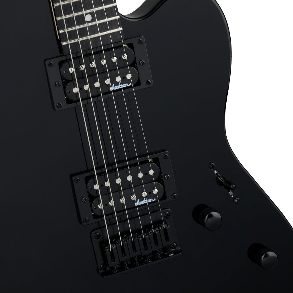 Jackson JS Series Surfcaster JS22 HT Electric Guitar Amaranth Fingerboard Gloss Black Electric Guitars Sky Music