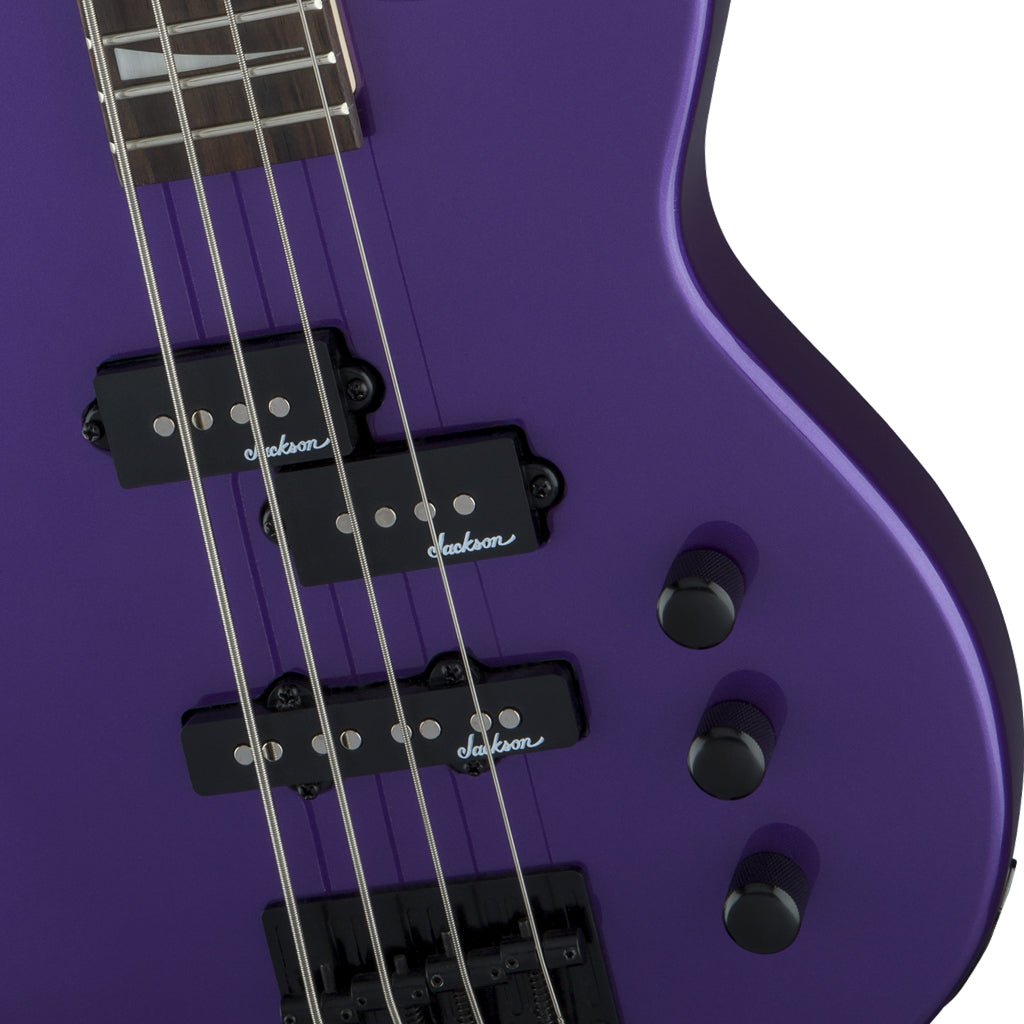 Jackson JS1X Concert Bass Minion Bass Guitar - Pavo Purple, Amaranth Fretboard Bass Guitars Sky Music