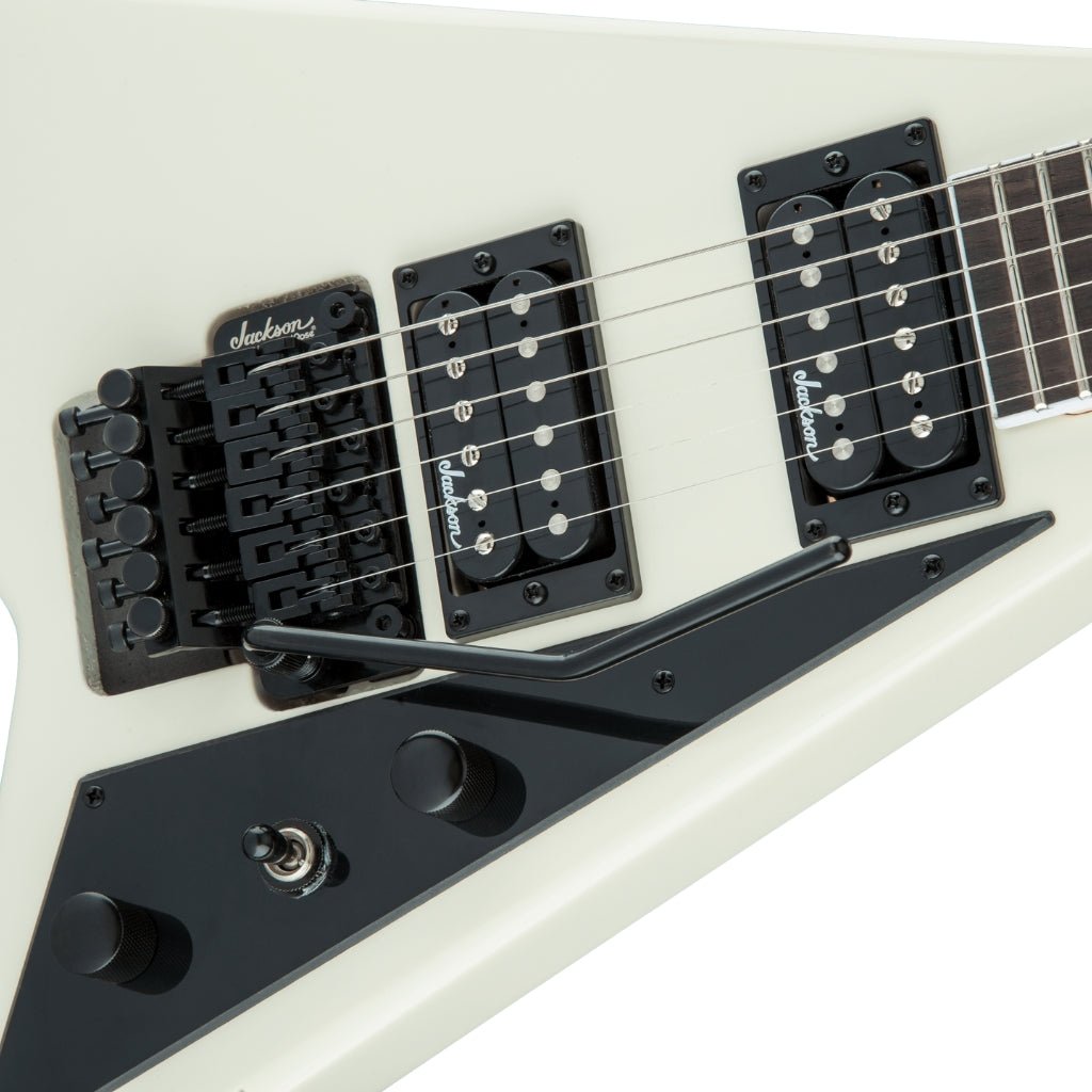 Jackson JS32 Rhoads Electric Guitar - Ivory, Amaranth Fretboard Electric Guitars Sky Music