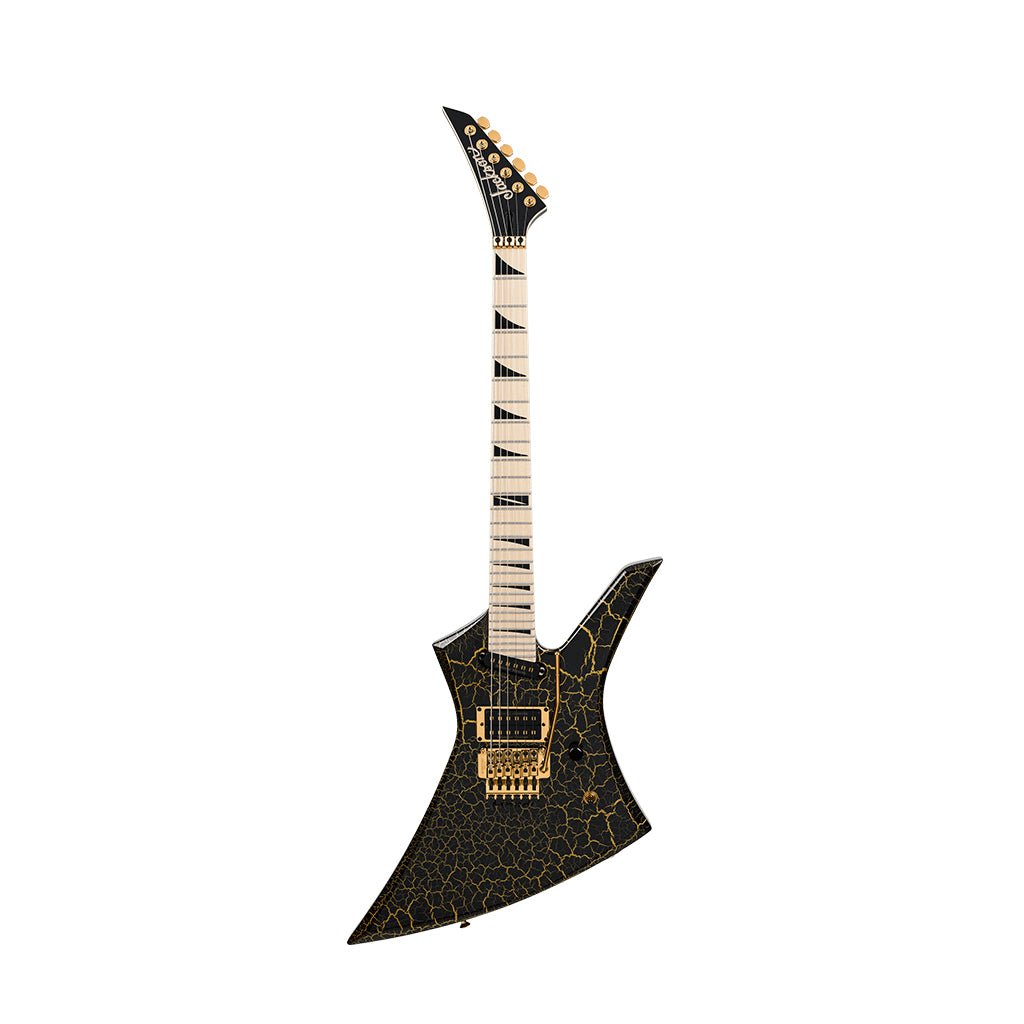Jackson KE27 Pro Plus Series Signature Brandon Ellis Kelly Electric Guitar - Gold Crackle Electric Guitars Sky Music