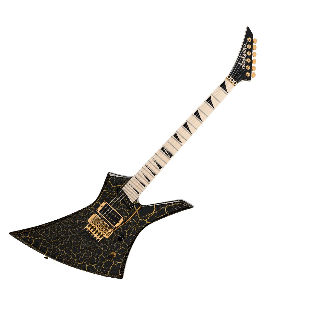 Jackson KE27 Pro Plus Series Signature Brandon Ellis Kelly Electric Guitar - Gold Crackle Electric Guitars Sky Music