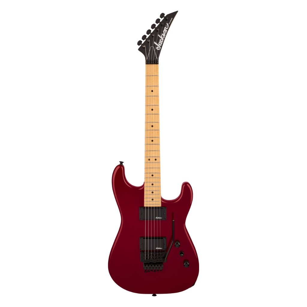 Jackson Pro Origins 1985 San Dimas SD1 HH FR Electric Guitar - Candy Apple Red, Maple Fingerboard Electric Guitars Sky Music