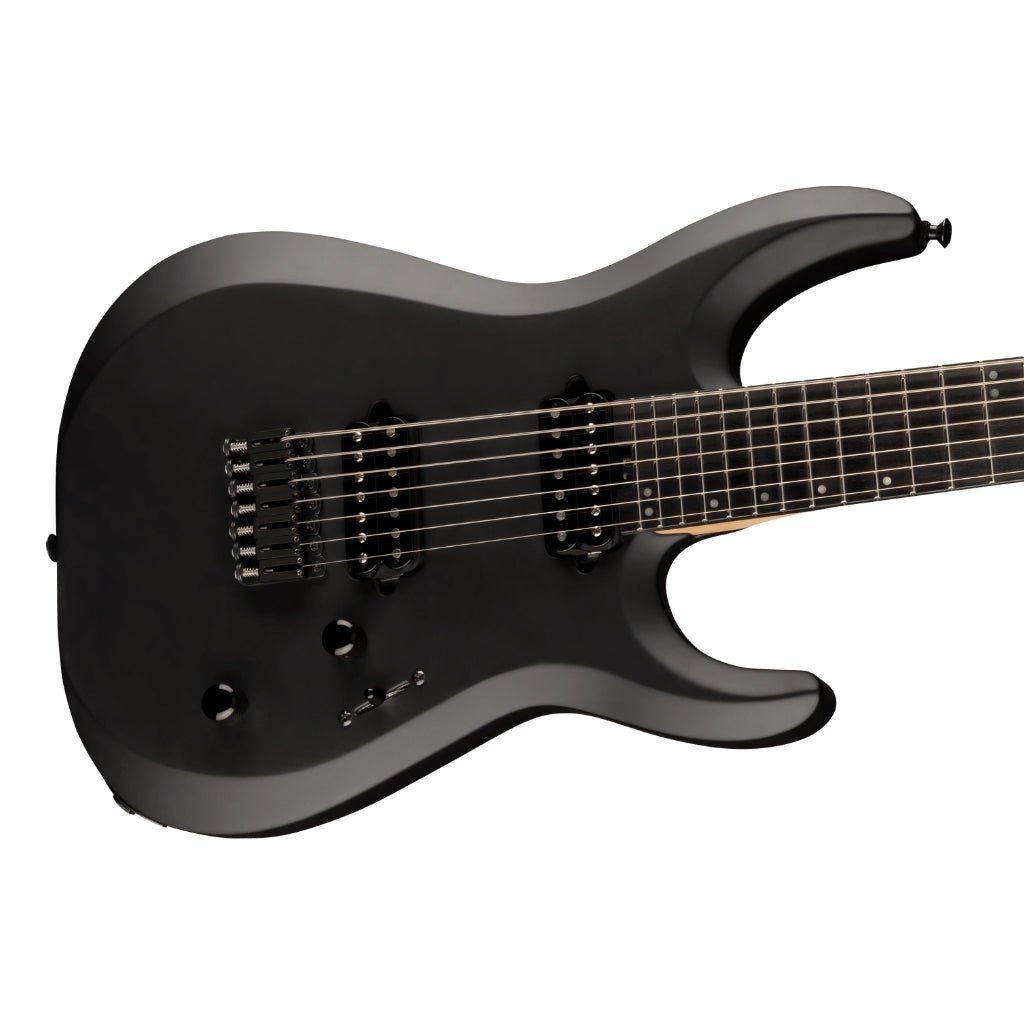 Jackson Pro Plus Series DK Modern MDK7 HT, Ebony Fingerboard, Satin Black Electric Guitars Sky Music