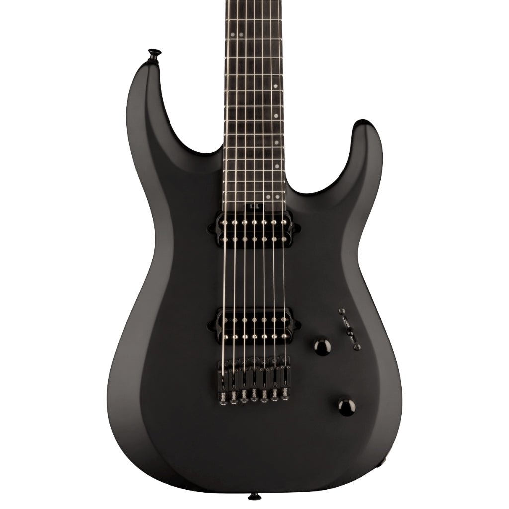 Jackson Pro Plus Series DK Modern MDK7 HT, Ebony Fingerboard, Satin Black Electric Guitars Sky Music