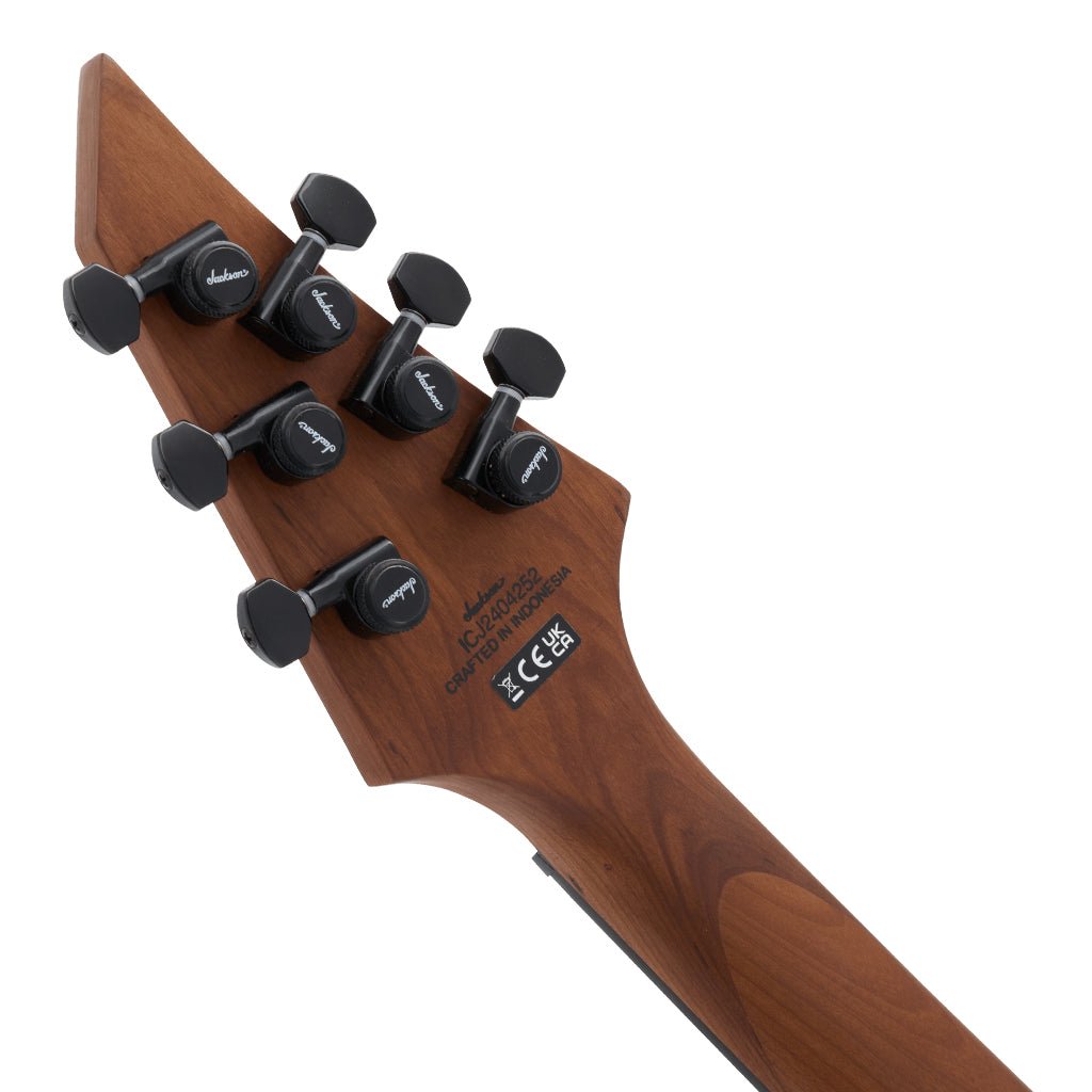 Jackson Pro Plus Series Misha Mansoor Juggernaut ET6 Electric Guitar Ebony Fingerboard Riviera Blue Electric Guitars Sky Music