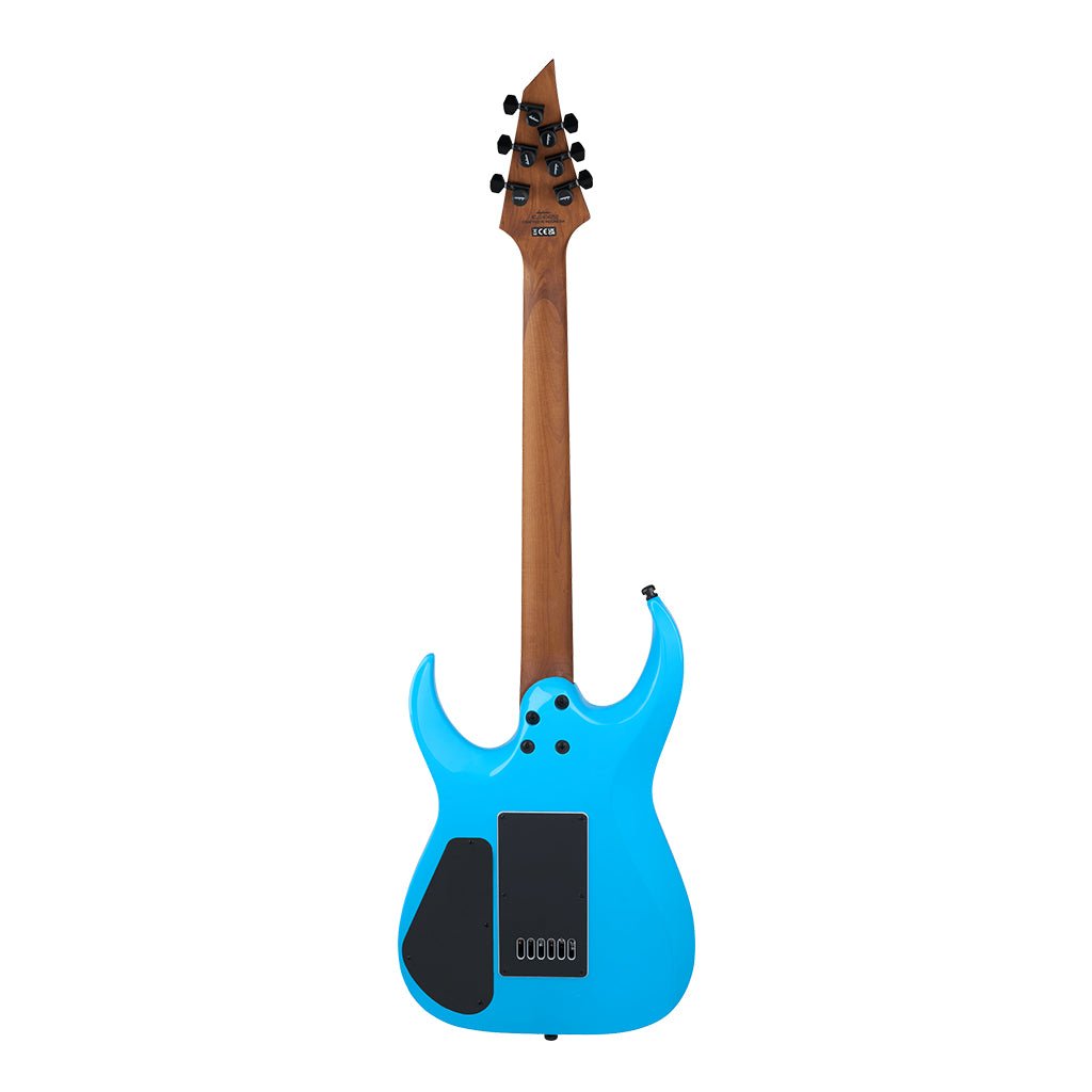Jackson Pro Plus Series Misha Mansoor Juggernaut ET6 Electric Guitar Ebony Fingerboard Riviera Blue Electric Guitars Sky Music
