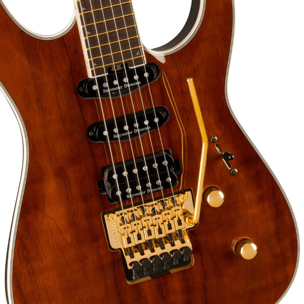Jackson Pro Plus Series Soloist SLA3 in Walnut Electric Guitars Sky Music