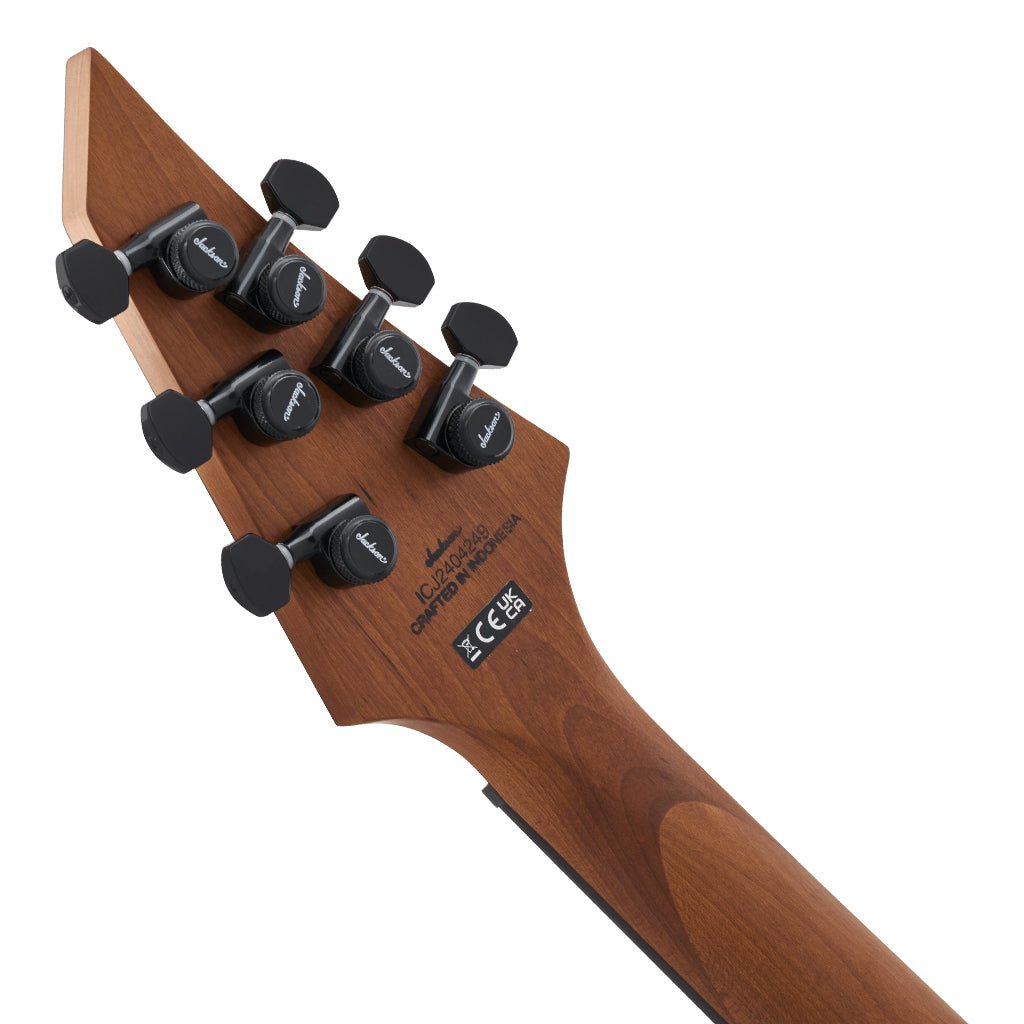 Jackson Pro Series Misha Mansoor Juggernaut HT6 Electric Guitar Ebony Fingerboard Red Crystal Electric Guitars Sky Music