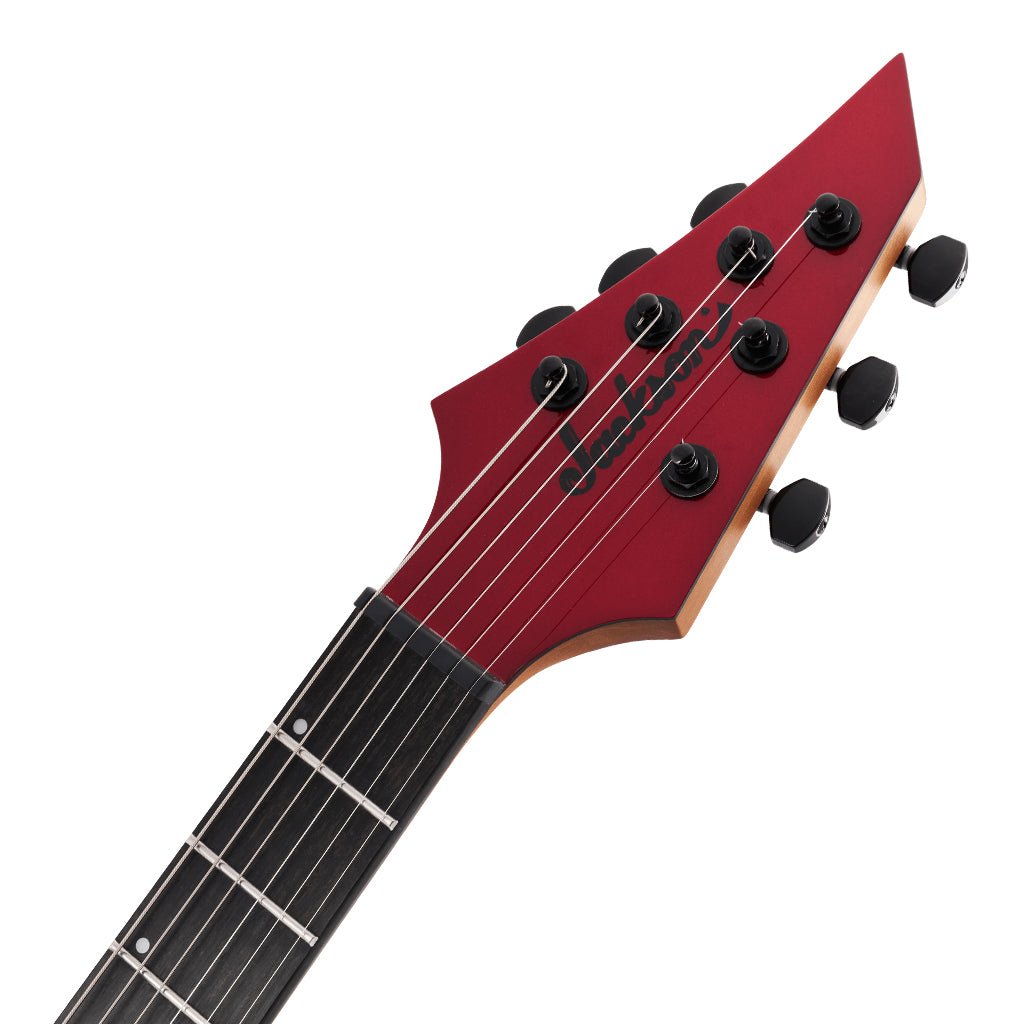 Jackson Pro Series Misha Mansoor Juggernaut HT6 Electric Guitar Ebony Fingerboard Red Crystal Electric Guitars Sky Music