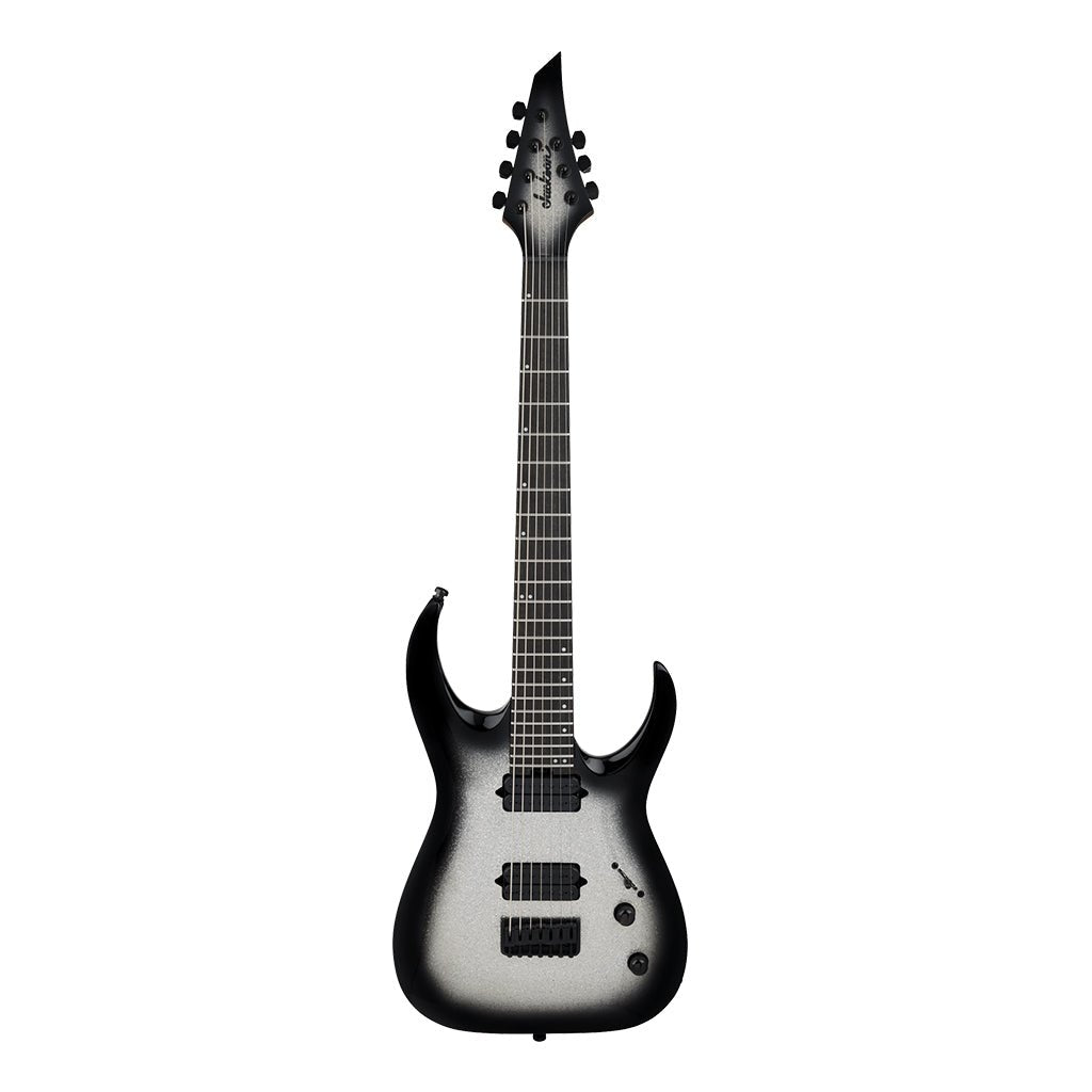 Jackson Pro Series Misha Mansoor Juggernaut HT7 Electric Guitar Ebony Fingerboard Silverburst Sparkle Electric Guitars Sky Music