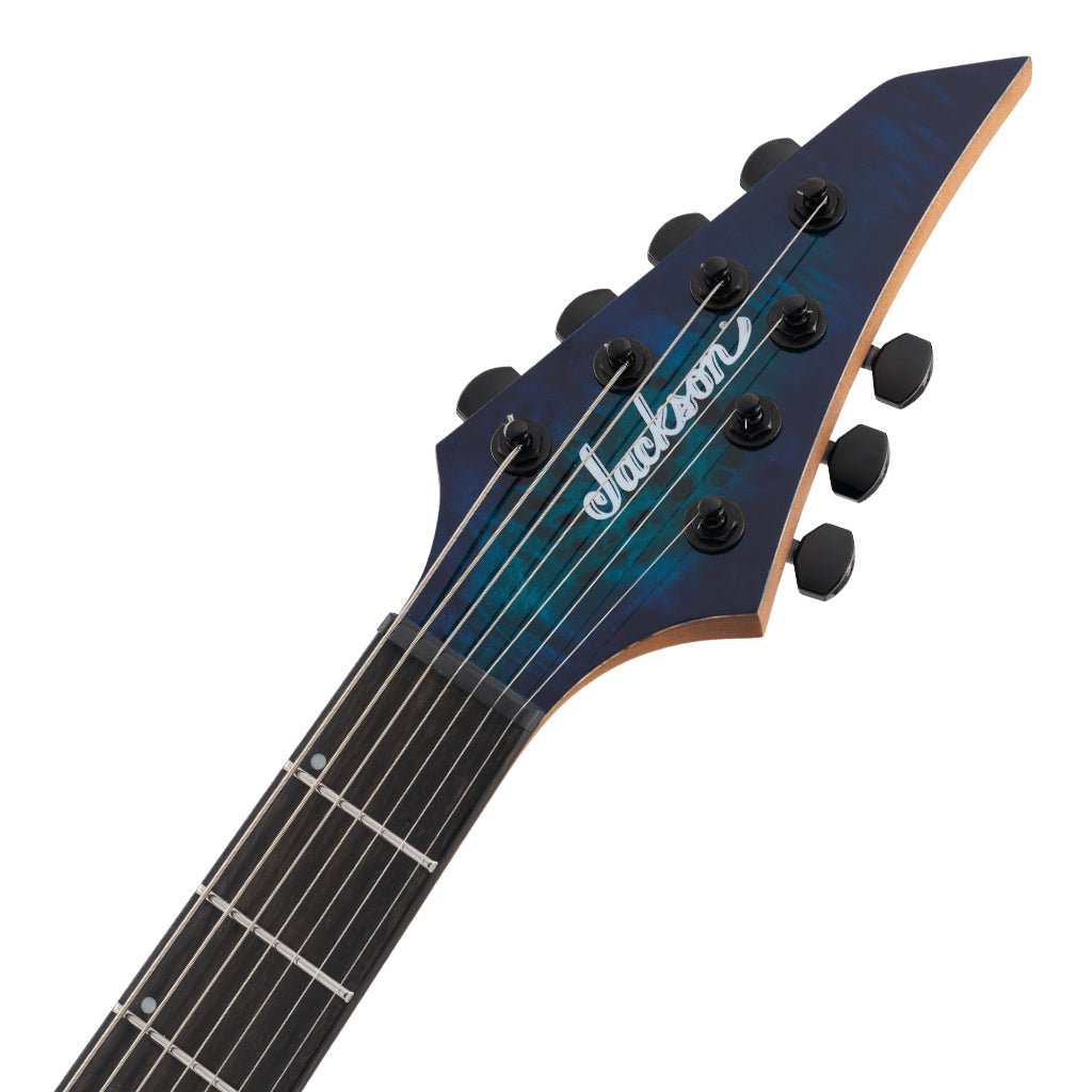 Jackson Pro Series Misha Mansoor Juggernaut HT7P Electric Guitar Ebony Fingerboard Chlorine Burst Electric Guitars Sky Music